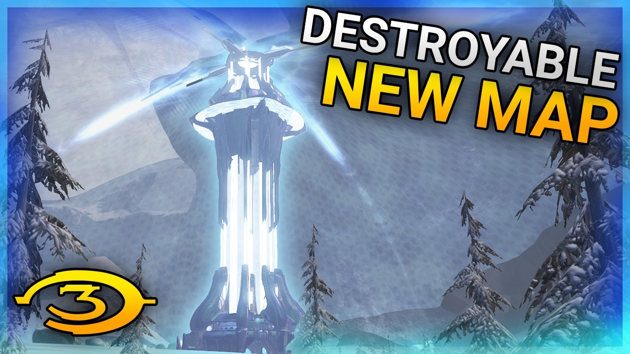 MODDING MASSIVE DESTROYABLE BASES IN HALO 3 - Halo 3 Mods #539