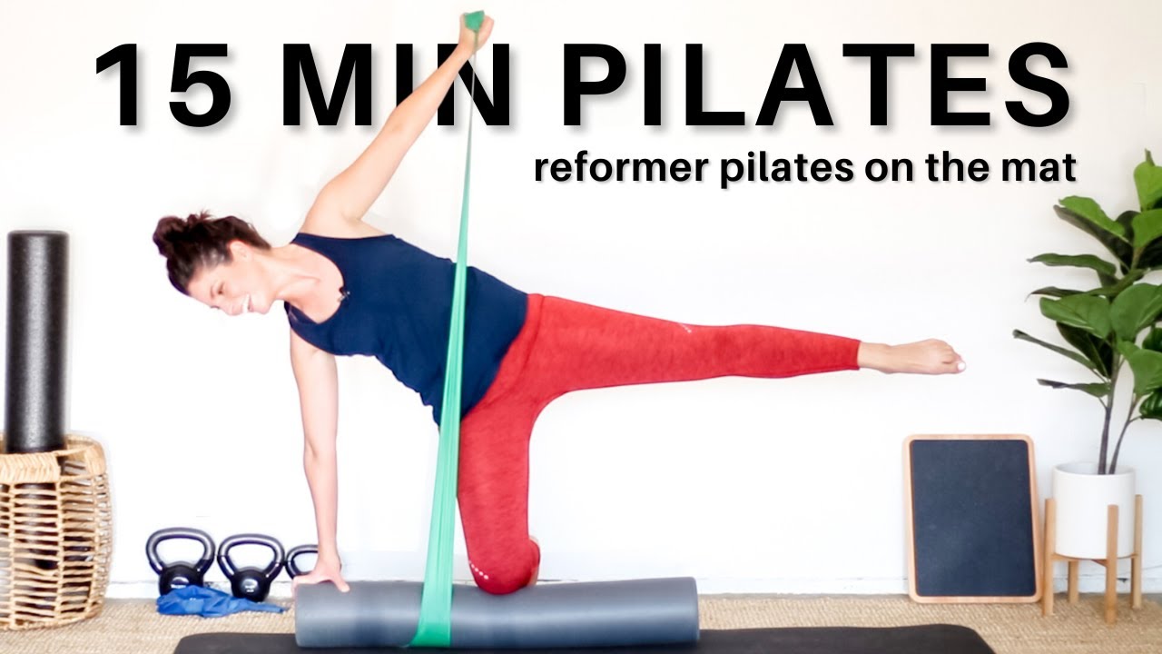 15 MIN PILATES WORKOUT | At Home Pilates | Reformer Pilates on the Mat | Upper Body Strength