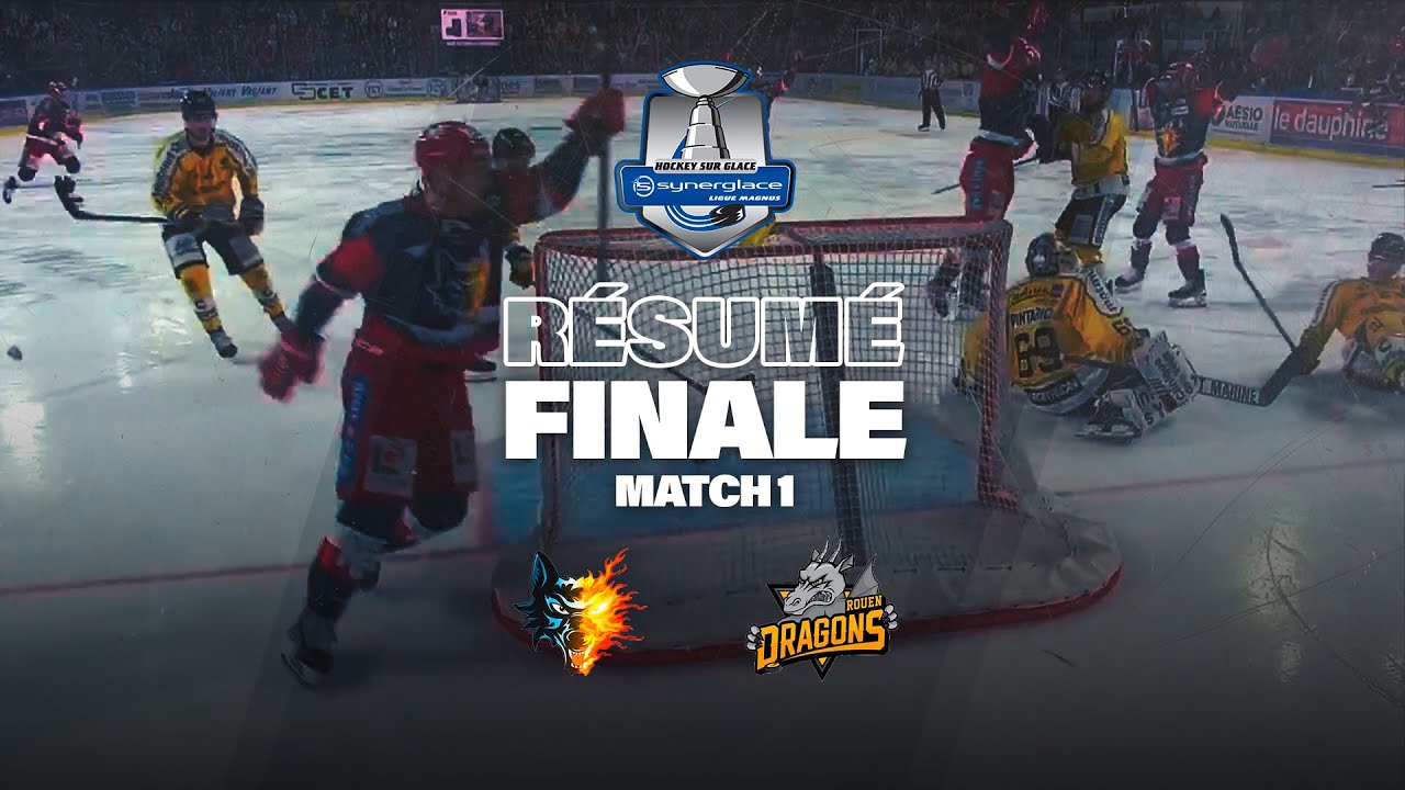 🏒 FINALE - MATCH 1 Grenoble - Rouen (8-2) : le résumé de la démonstration grenobloise !