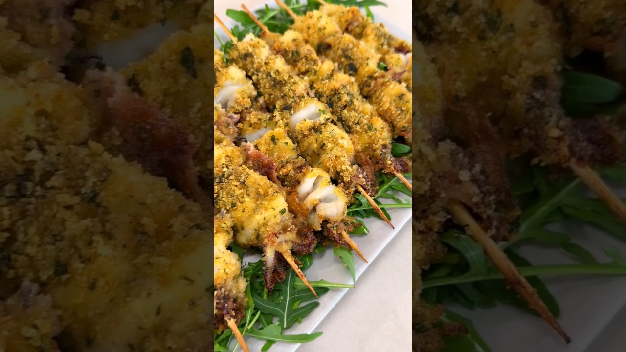 SPIEDINI DI CALAMARI FACILISSIMI Ricetta Facile - Fatto in Casa da Benedetta