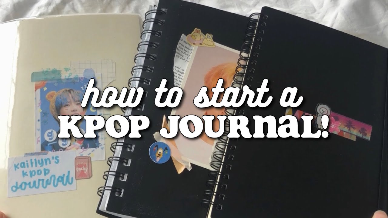 how to start a kpop journal ! 🧁