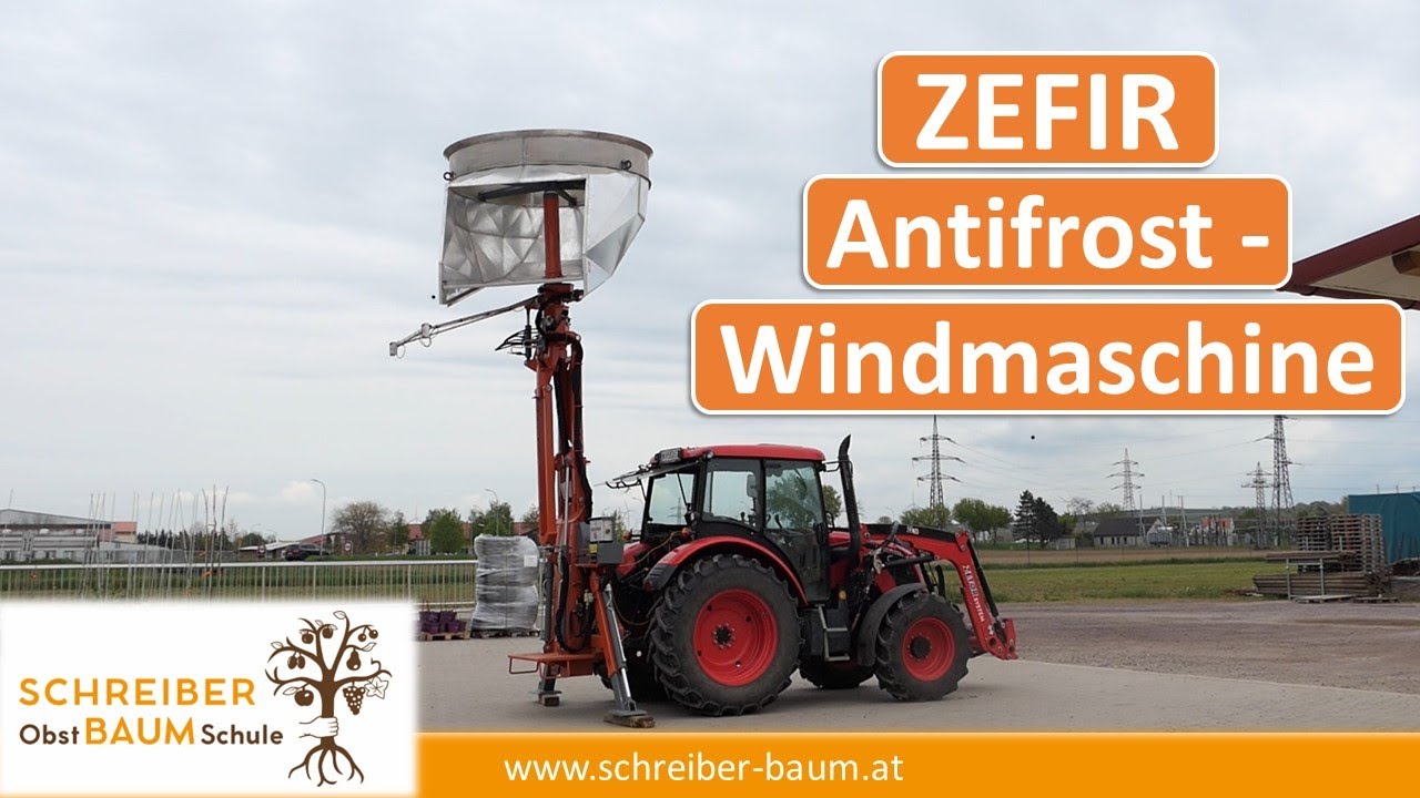 Antifrost Windmaschine ZEFIR - Das kann sie wirklich! Rath Metalltechnik