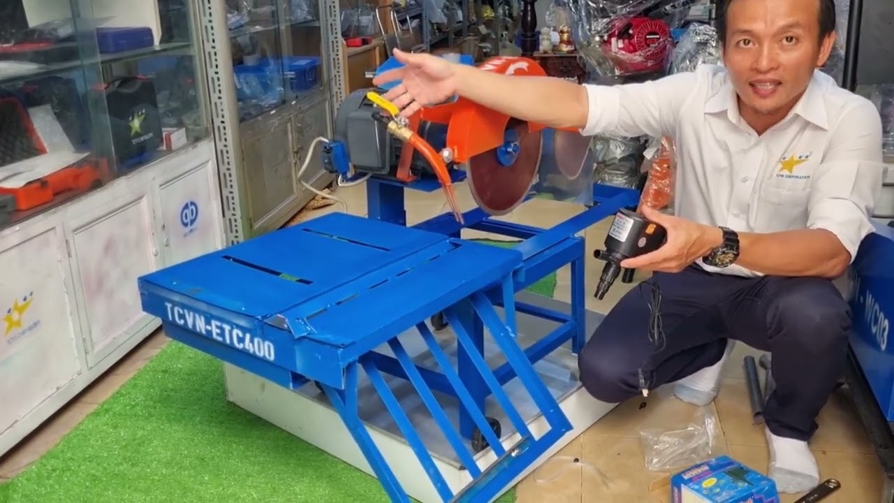 Hướng dẫn lắp ráp - kiểm tra BÀN CẮT GẠCH NƯỚC TCVN-ETC400