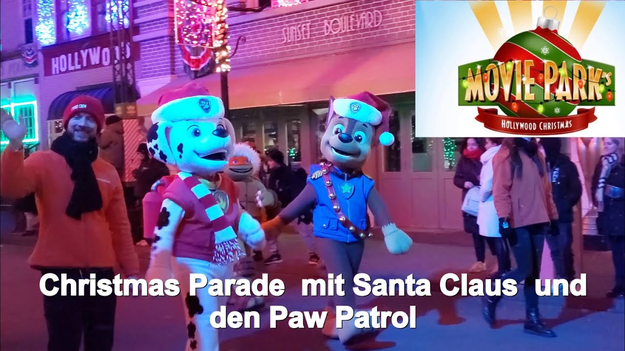 Movie Park Christmas Parade