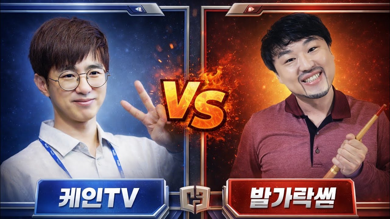 케인TV 전 PWS 스트릿 챔피언 VS 발가락쌤 현 급식왕 챔피언