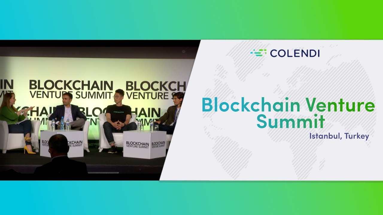 Colendi @ Blockchain Venture Summit 2018