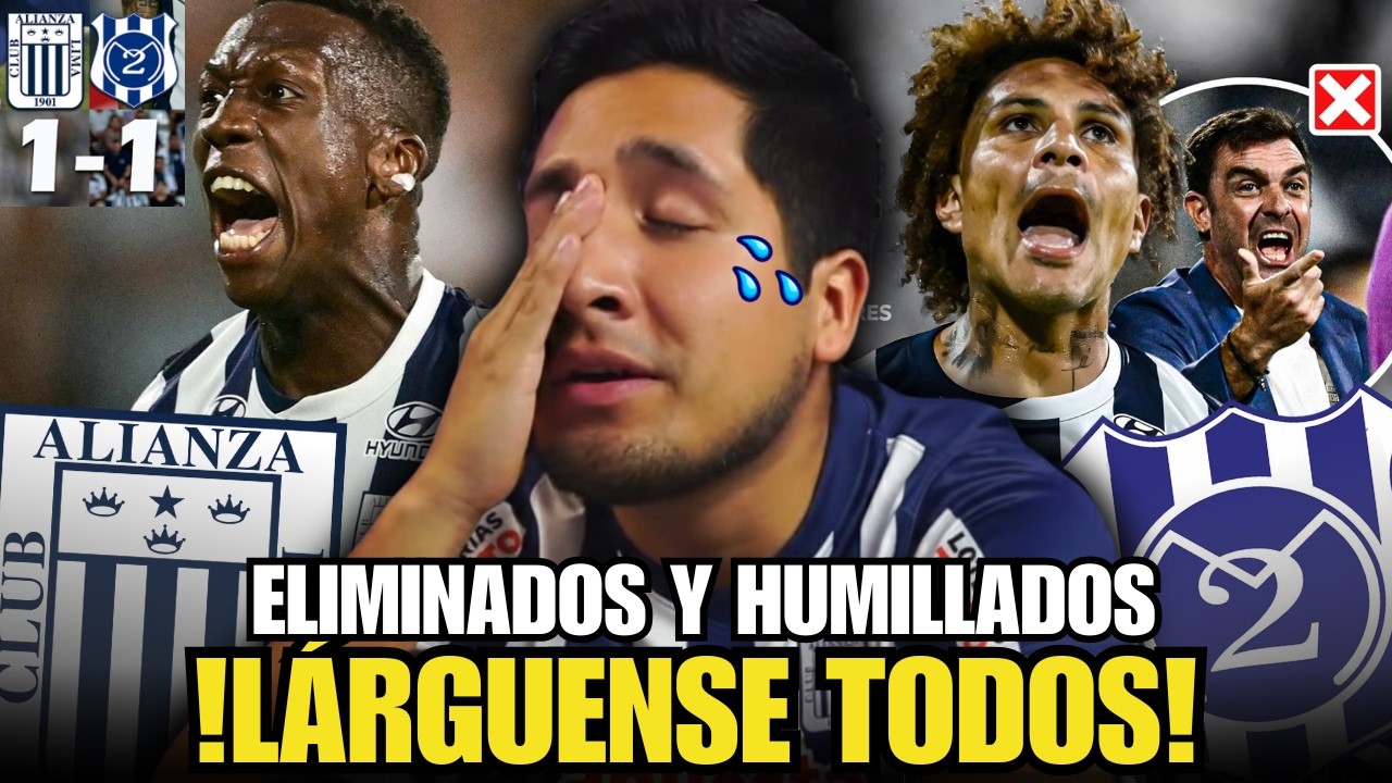 💔 FANODRIC DESTROZADO | ALIANZA LIMA ELIMINADO DE LA LIBERTADORES 😡 | ALIANZA LIMA 1-1 2 DE MAYO