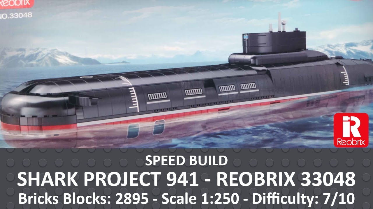 SPEED BUILD SHARK PROJECT 941 - REOBRIX 33048