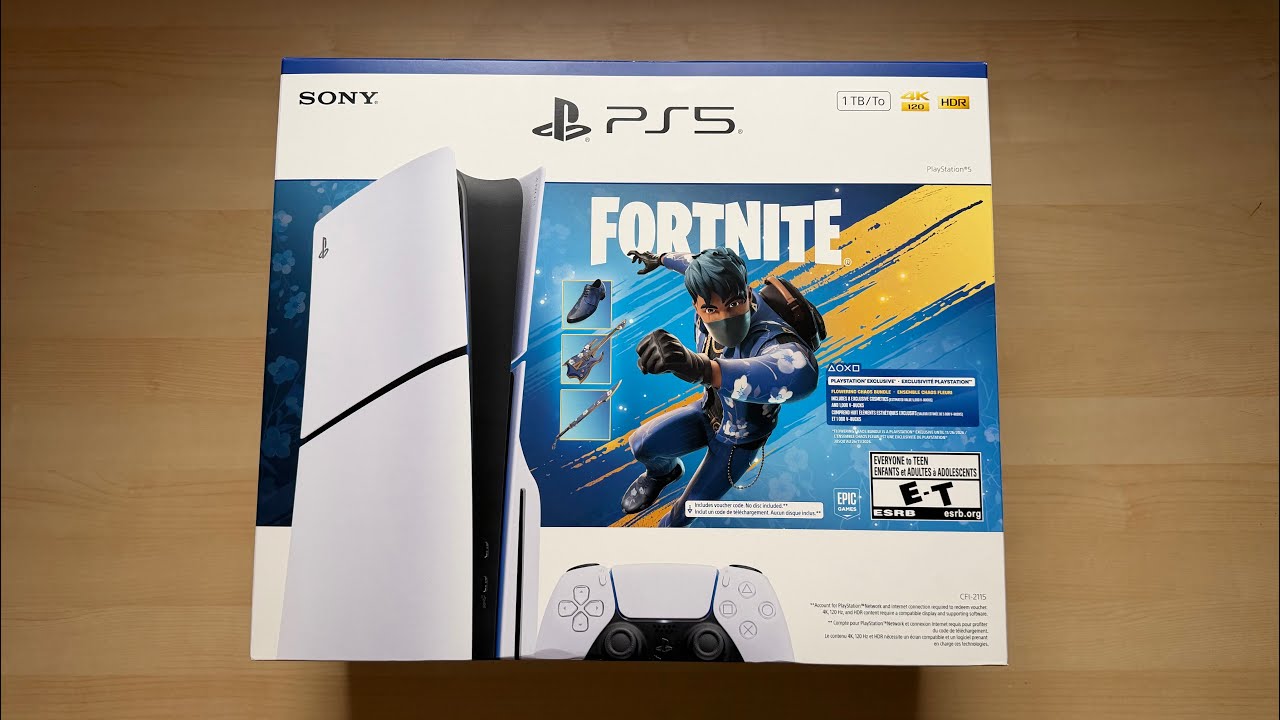 Распаковка скина Флорин из набора «Цветущий хаос» для Fortnite PS5