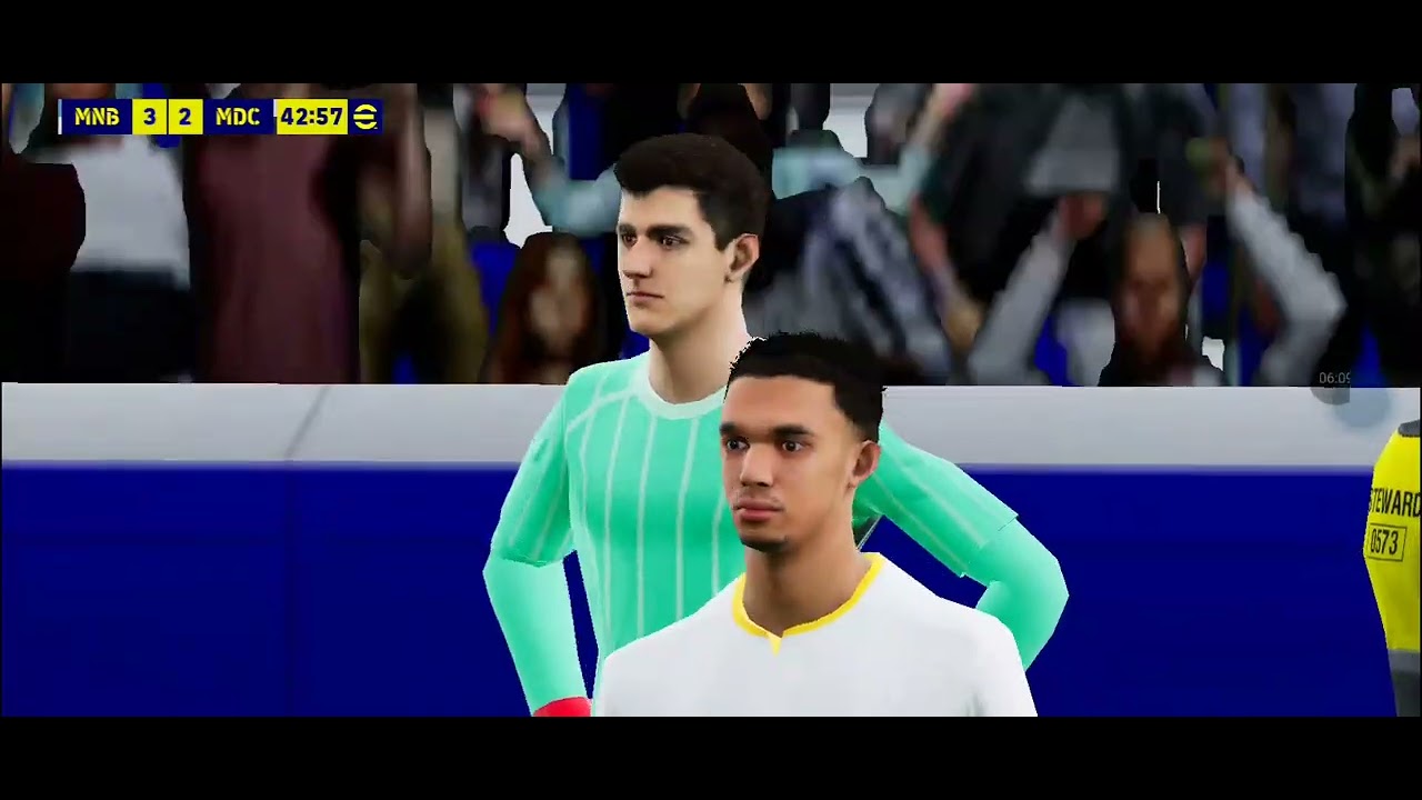 Manchester city-Real Madrid efootball Drama
