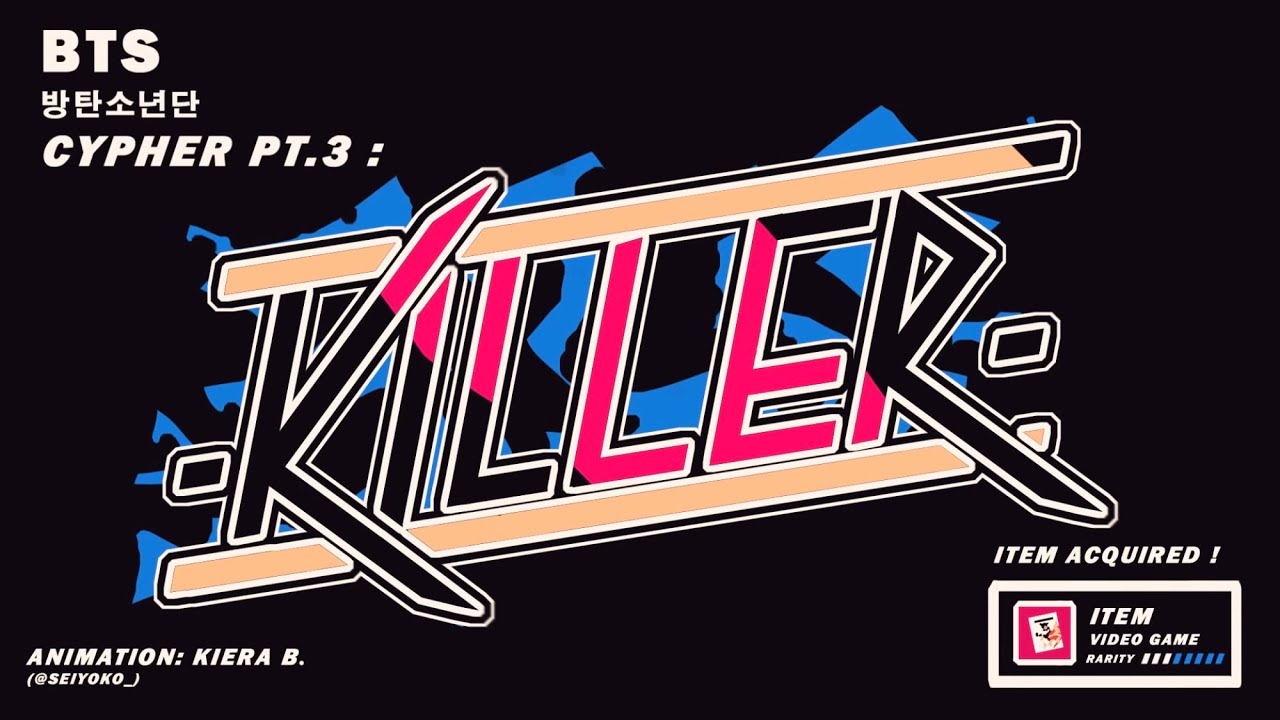 Bts CYOHER PT.3: KILLER [АНИМАЦИЯ]