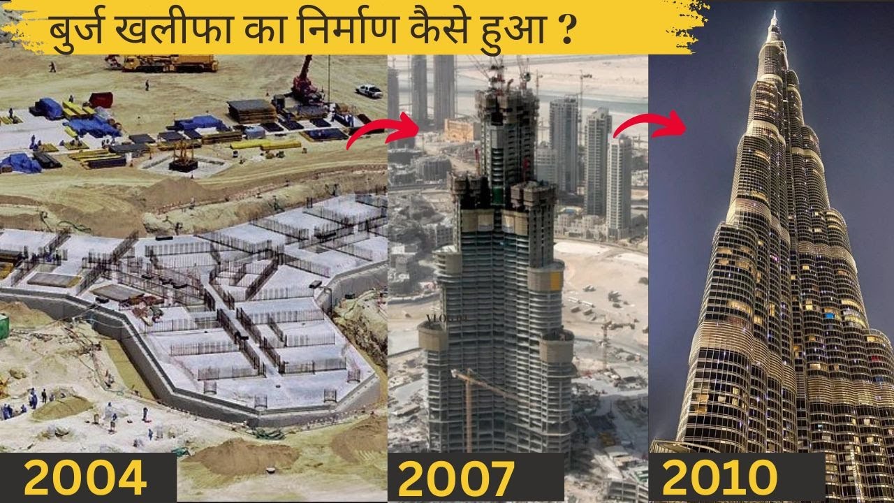 आख़िर कैसे बनाया गया बुर्ज खलीफा ? 😱 | How was Burj Khalifa built | Burj Khalifa Mystery | Gyanflix