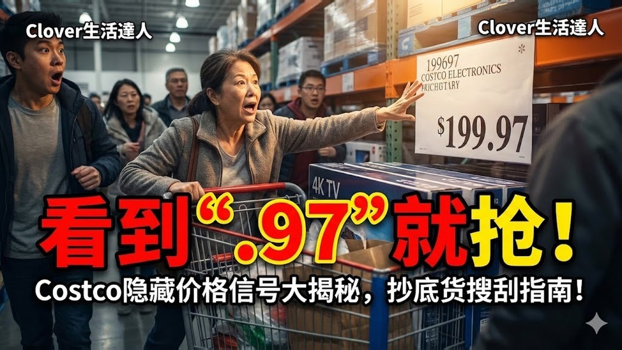 看到标价结尾“ 97”就抢！ 盘点 Costco 隐藏的价格信号，教你搜刮抄底货。