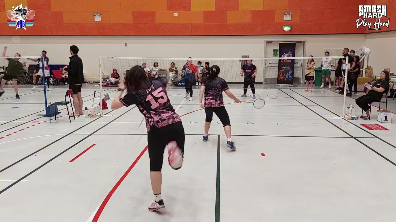 QATAR BADMINTON | 17 October 2025- Cristalee & Joy Z vs Ivy & MJ