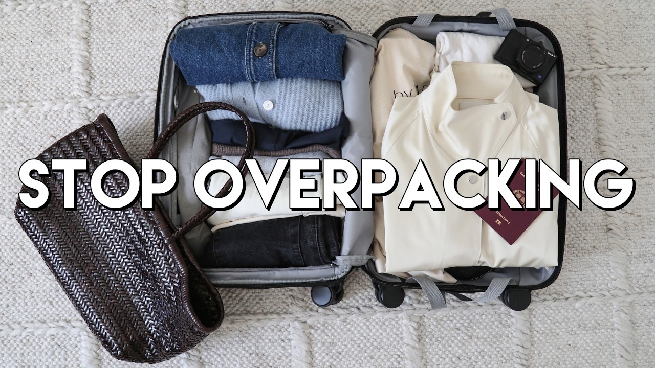 The EASIEST Way to Pack for Travel (Sudoku Packing Method - Carry On Only ✈️)