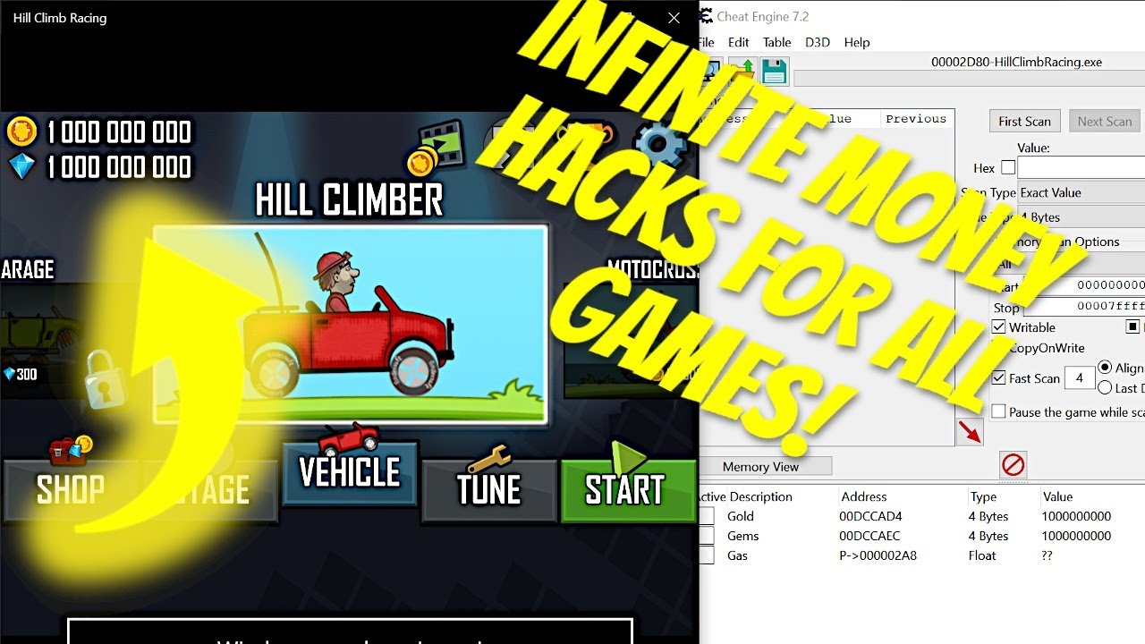 How to HACK a Game For INFINITE MONEY With Cheat Engine | Cheat Engine Tutorial Series Part 2