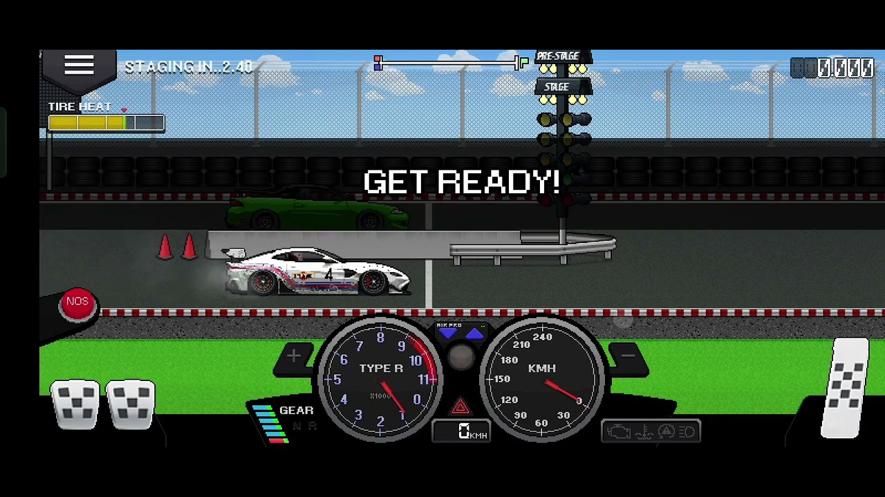 Pixel car racer Aston Martin Vantage 870HP NA