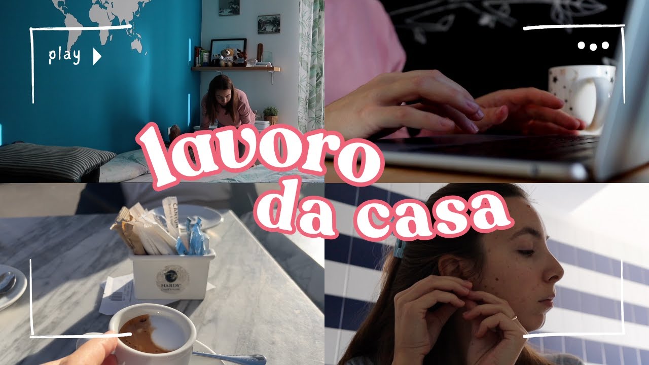 Una normale routine di lavoro da casa, a Milano 👩🏼‍💻