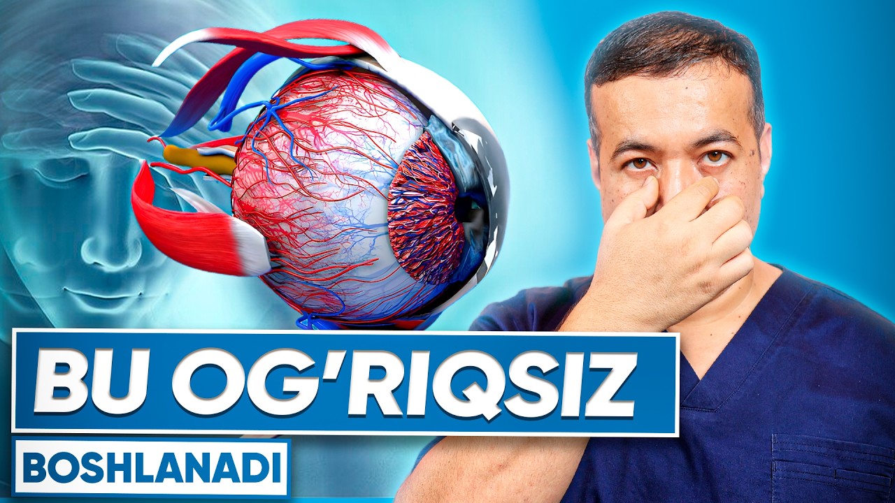 Ko‘z birdaniga xiralashdimi? Og‘riq yo‘qligi yaxshi degani emas