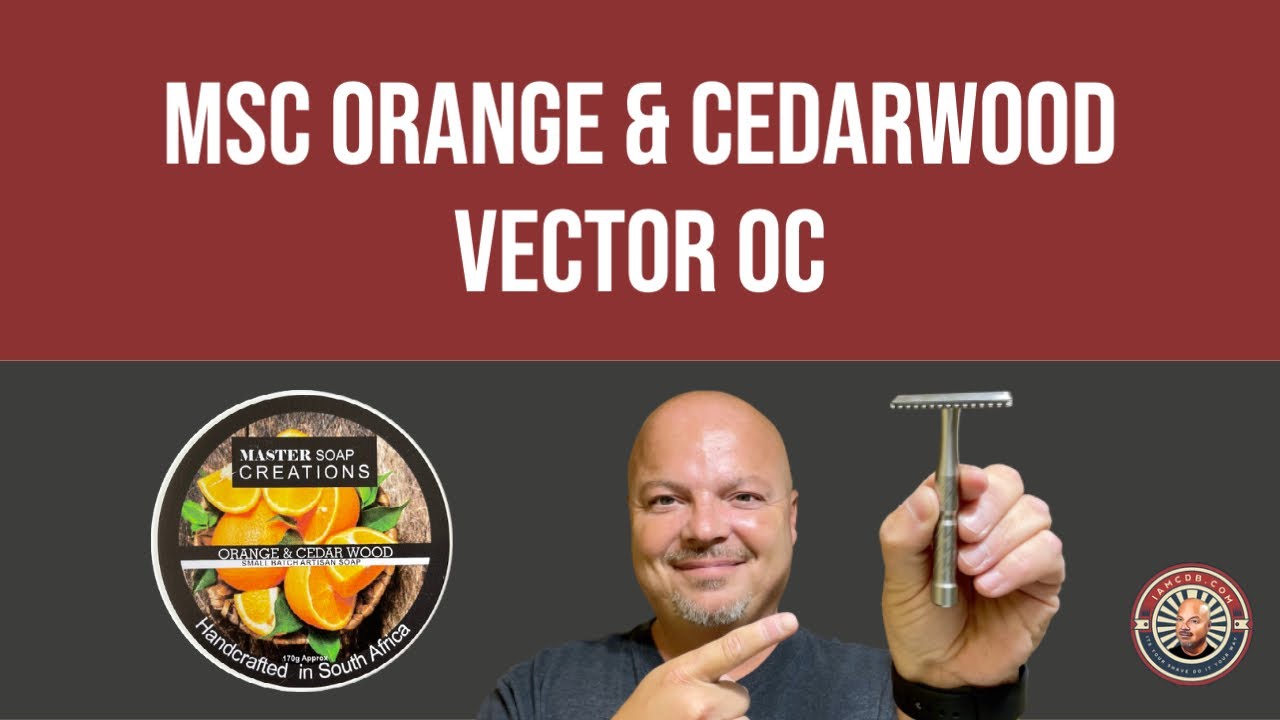 Blackland Vector OC | Master Soap Creations Orange Cedarwood | Maritime Brush Co | IB Aquatico