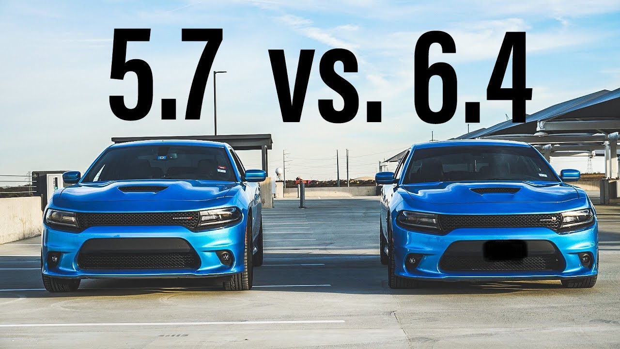 How much faster is the 6.4 vs 5.7?| SCATPACK 392 vs. RT 5.7|