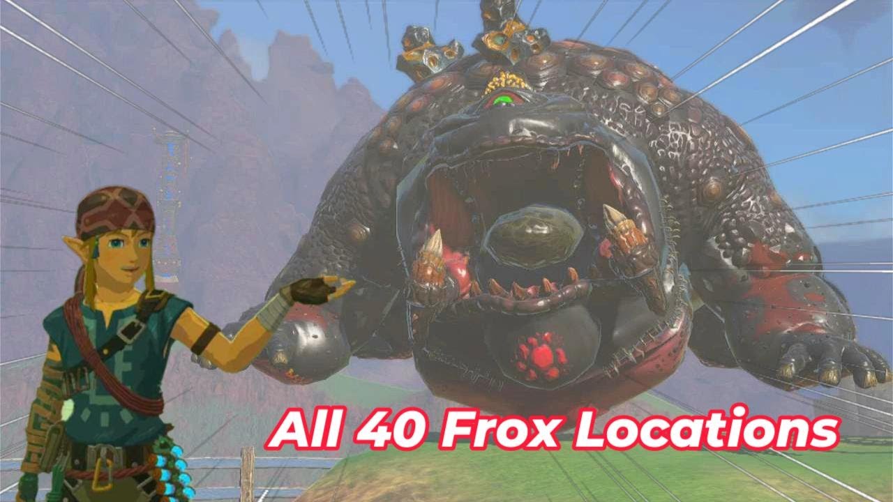 All 40 Frox Locations (Legend of Zelda: Tears of The Kingdom)