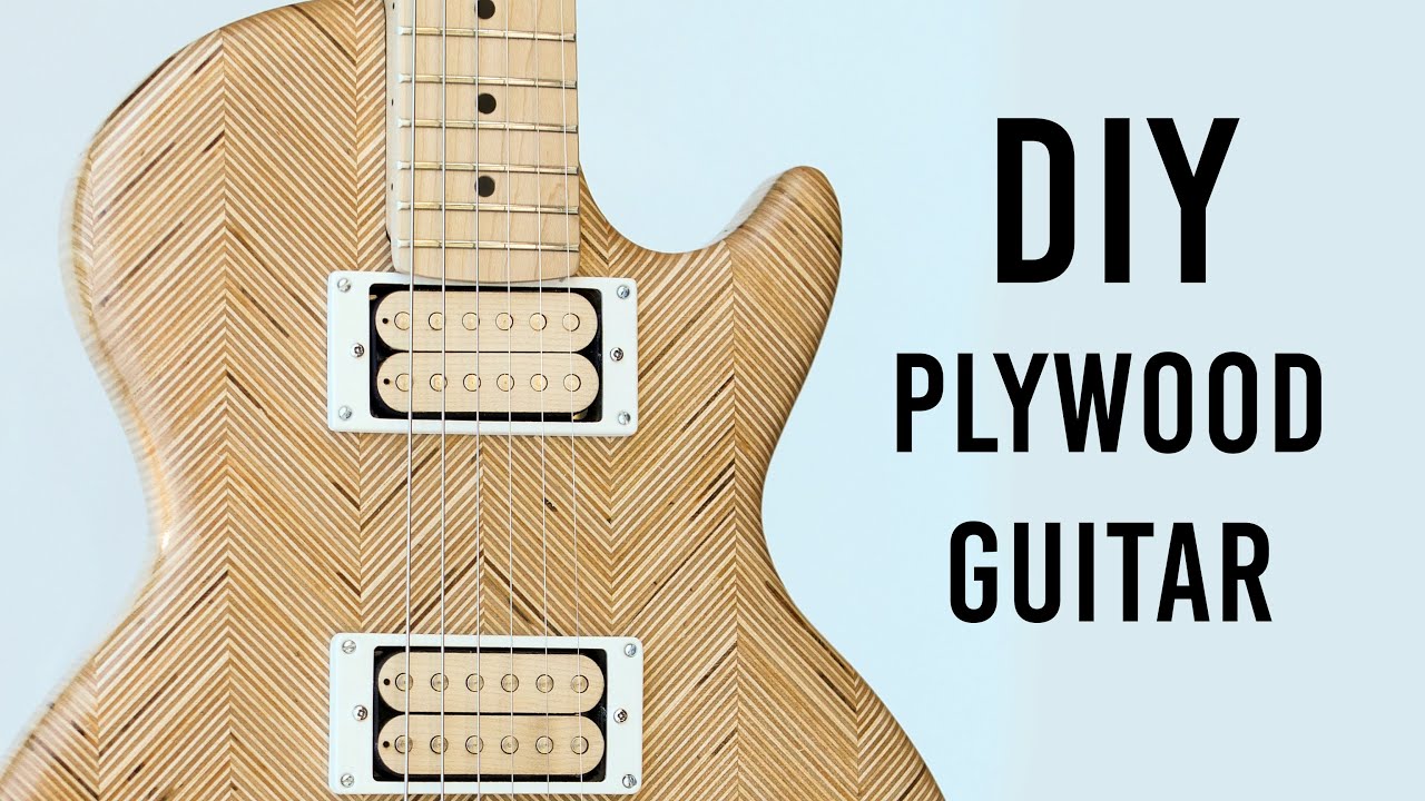 Я сделал гитару из фанеры // Неофициальный участник Great Guitar Build-Off 2020