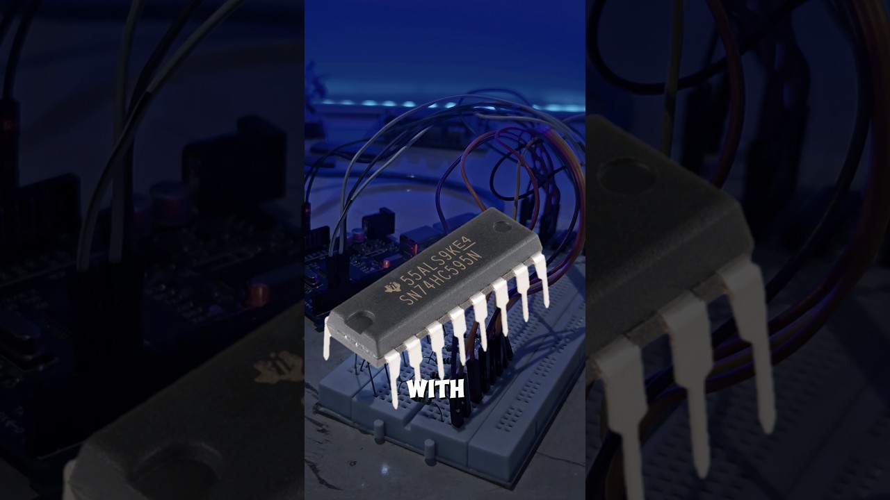 “Making Cool😎 LED Effects with Shift Register⚡️|| 