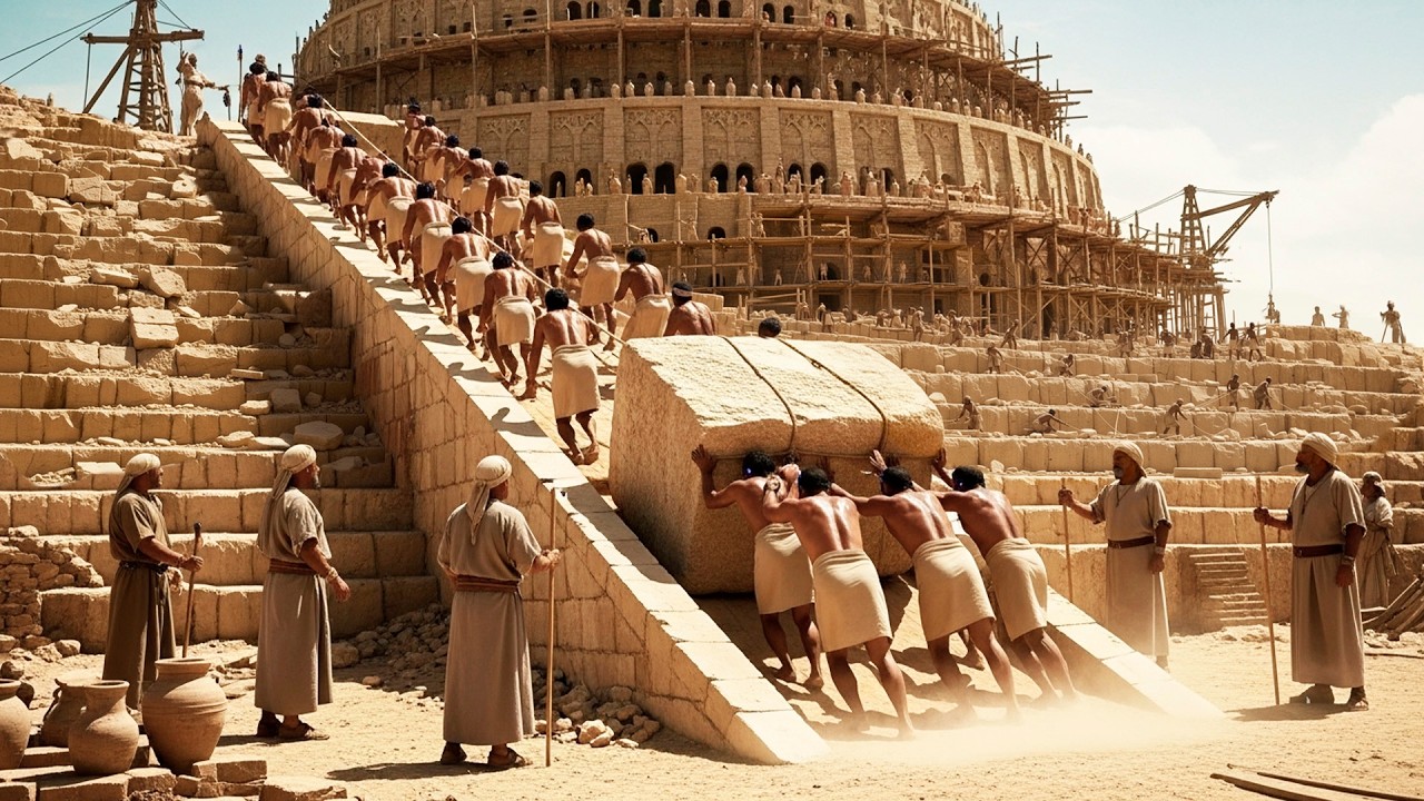 Como la Torre de Babel fue Construida - El d&iacute;a a d&iacute;a de los Alba&ntilde;iles Constructores