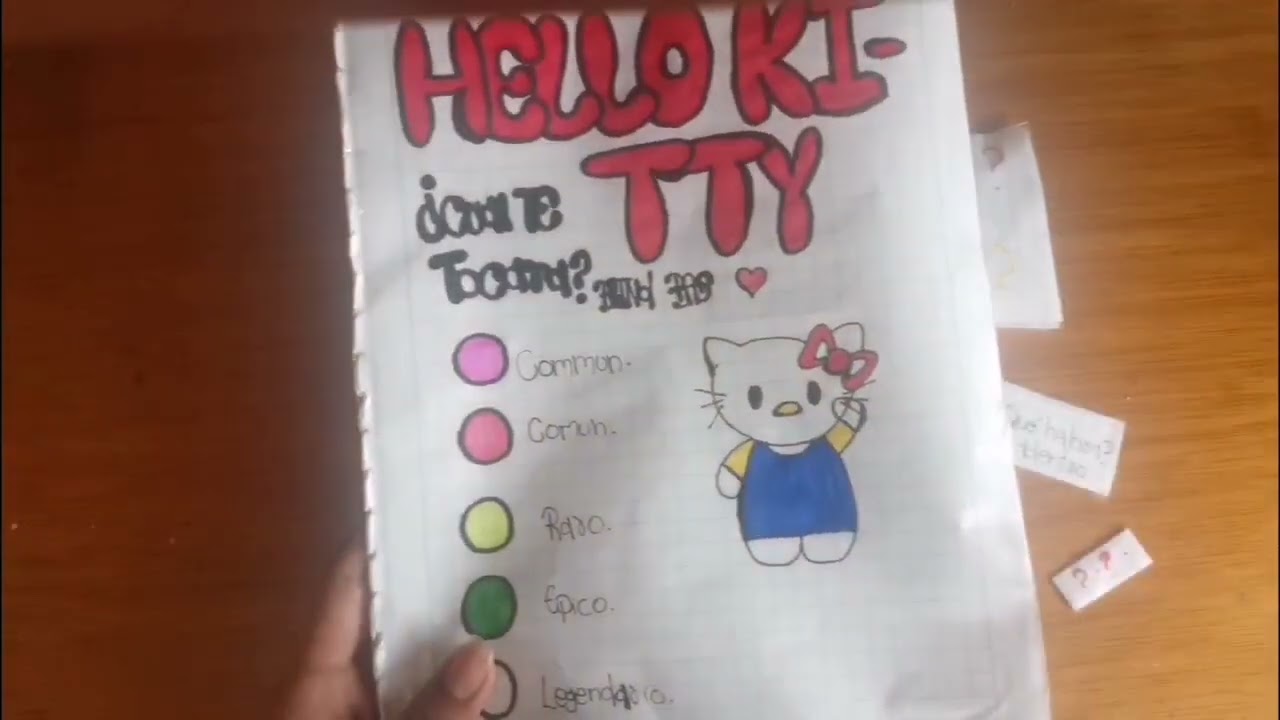 Blind bag( paquete de papel) de hello kitty♥️🎀