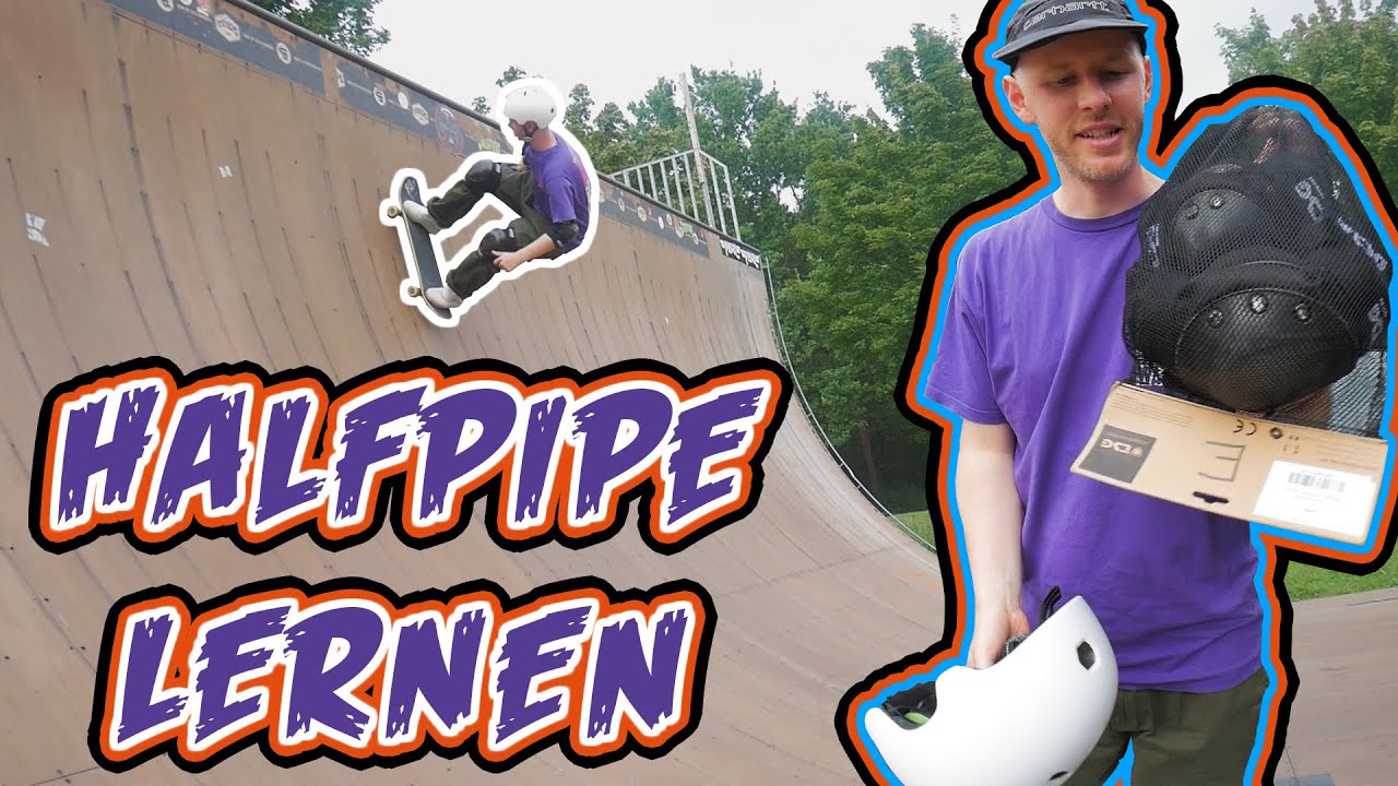 Mit 34 Jahren Halfpipe Lernen