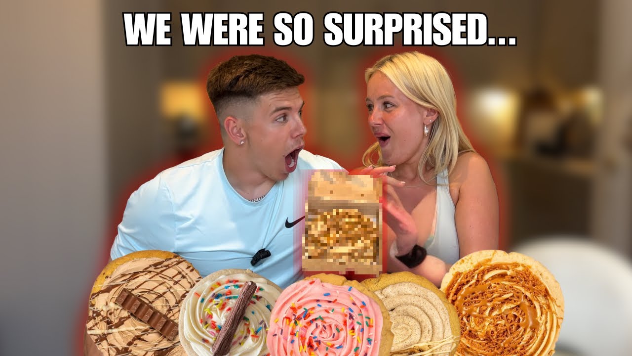 TRYING THE VIRAL UK VERSION OF CRUMBL COOKIES?!