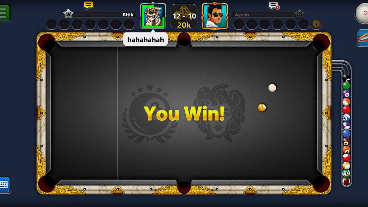 I DID THE BEST BREAK OF ALL TIME IN 8 BALL POOL 😱