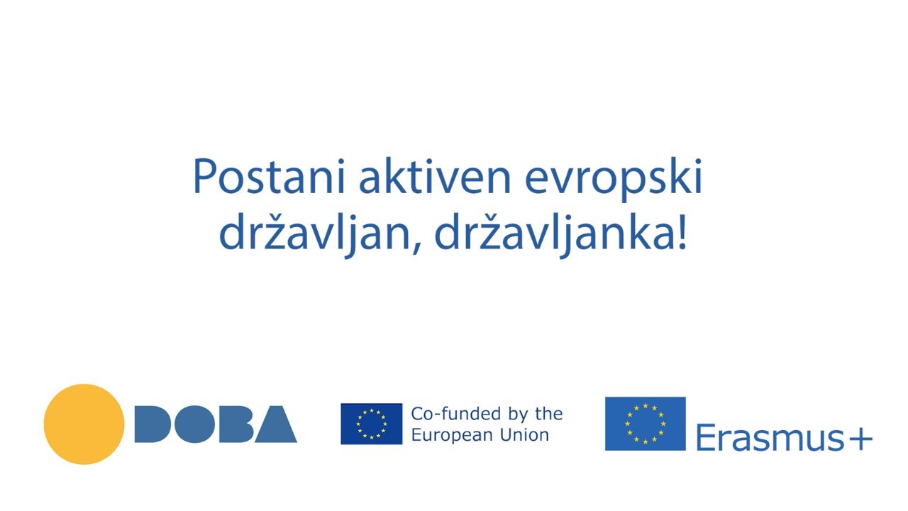 Postani aktiven/na državljan/ka!