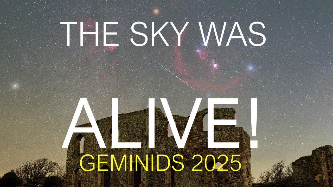 🌠БЛИЗНЕЦЫ 2025 | Ночь падающих звезд | Приключение в области астрофотографии на пляже Данвич |