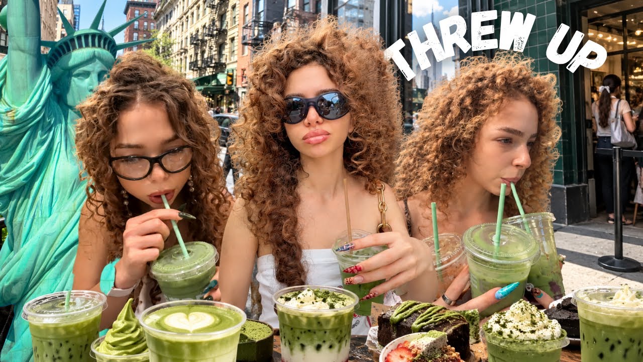 We Tried Every Matcha in NEW YORK CITY ! 