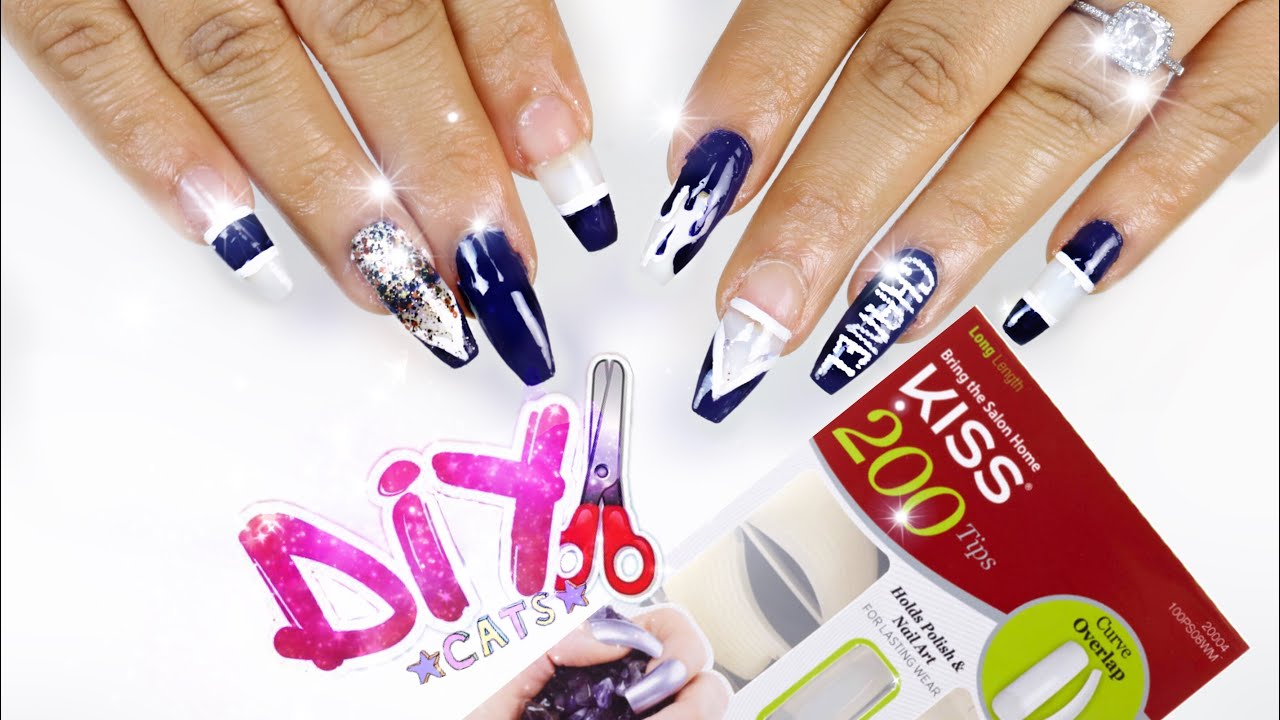 DIY KISS Nail Kit - COFFIN NAILS STEP BY STEP