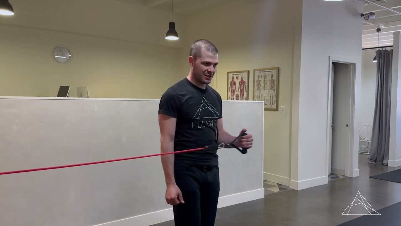 Shoulder Internal/External Rotation w/ Band