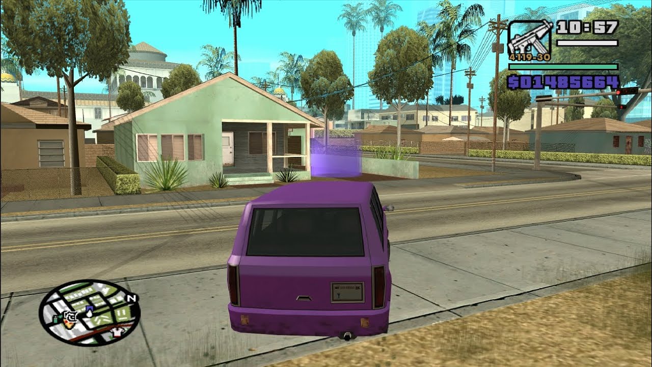 Rainbomizer -GTA San Andreas - Nines and AK's - Sweet mission 4j