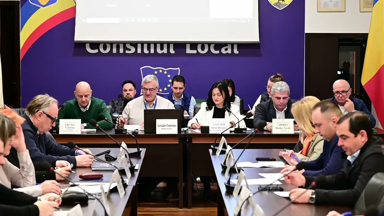 Ședința Consiliului Local Piatra-Neamț - 23.12.2025