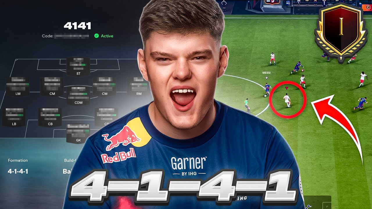 ЛУЧШАЯ ПРО-ТАКТИКА 4141 И РОЛИ ИГРОКОВ В FC 26...