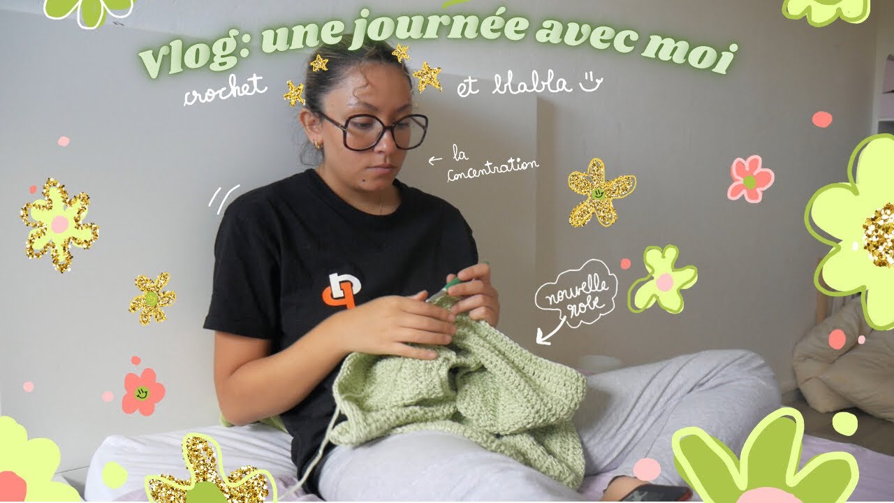 VLOG CROCHET: j’essaie de faire une robe 🧚🏼