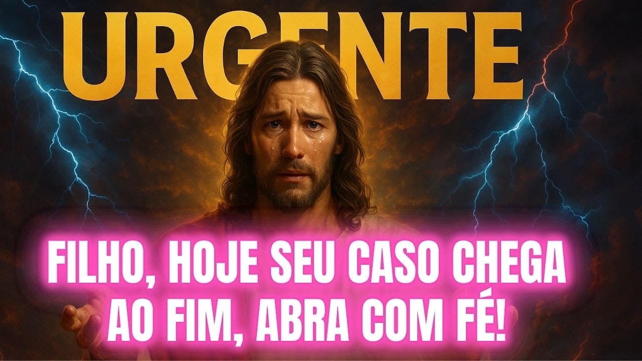 Deus Chorou Ao Ver Sua Dor… E Disse É Agora!