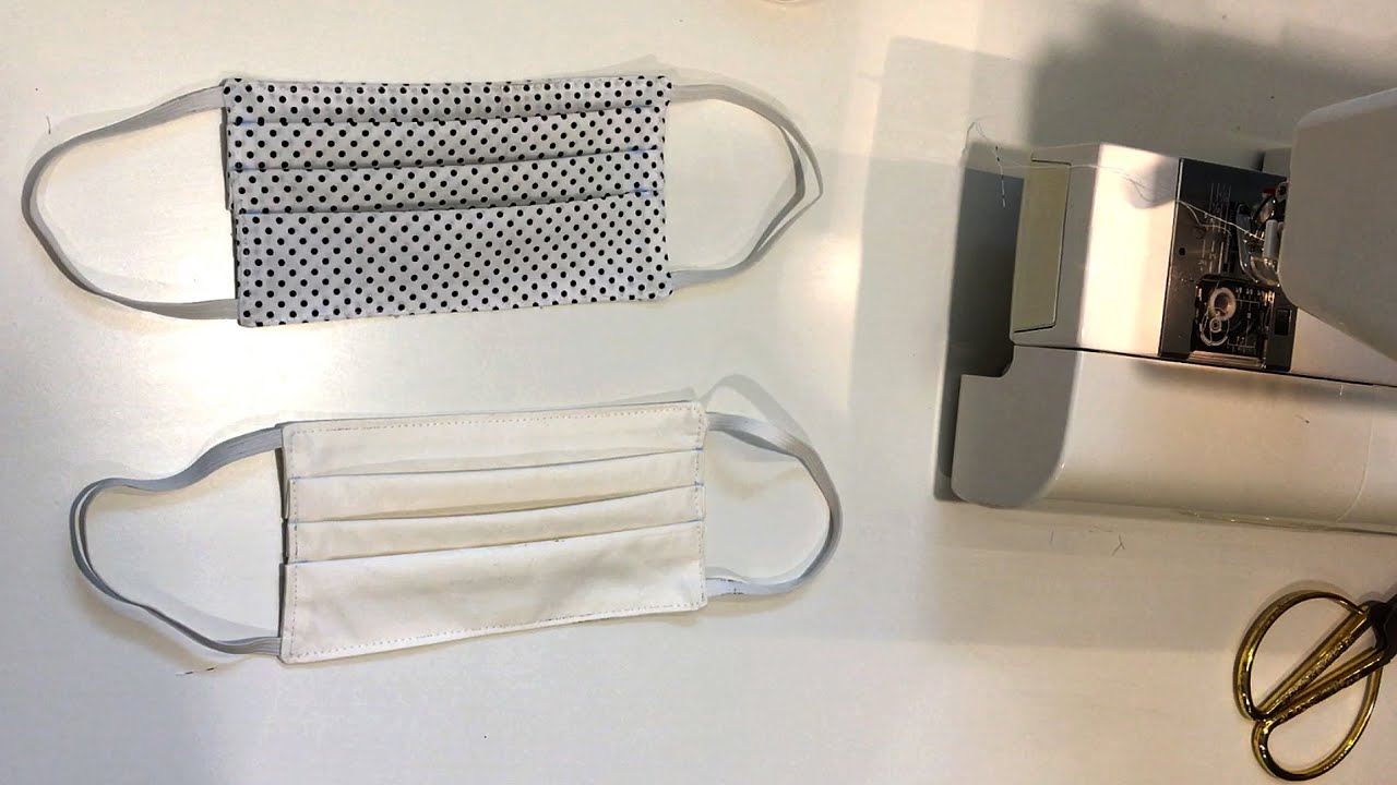 Mascherina di stoffa riutilizzabile - 1 METODO,  facilissimo.