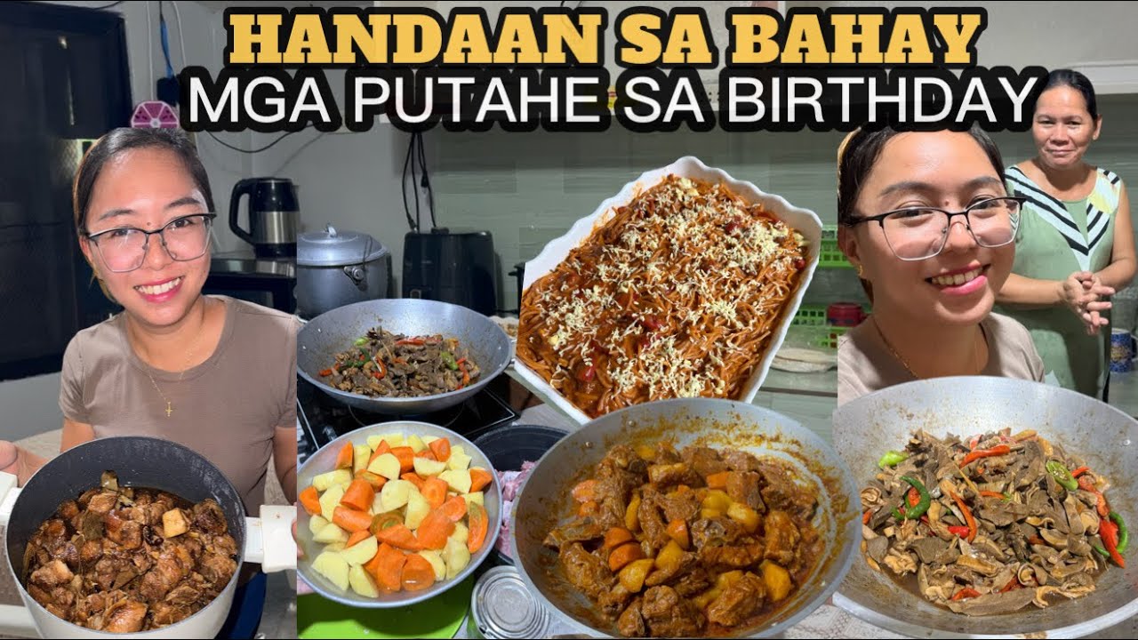 HANDAAN SA BAHAY | MGA PUTAHE SA BIRTHDAY NI @ohdeeva | @SimplyAmory 
