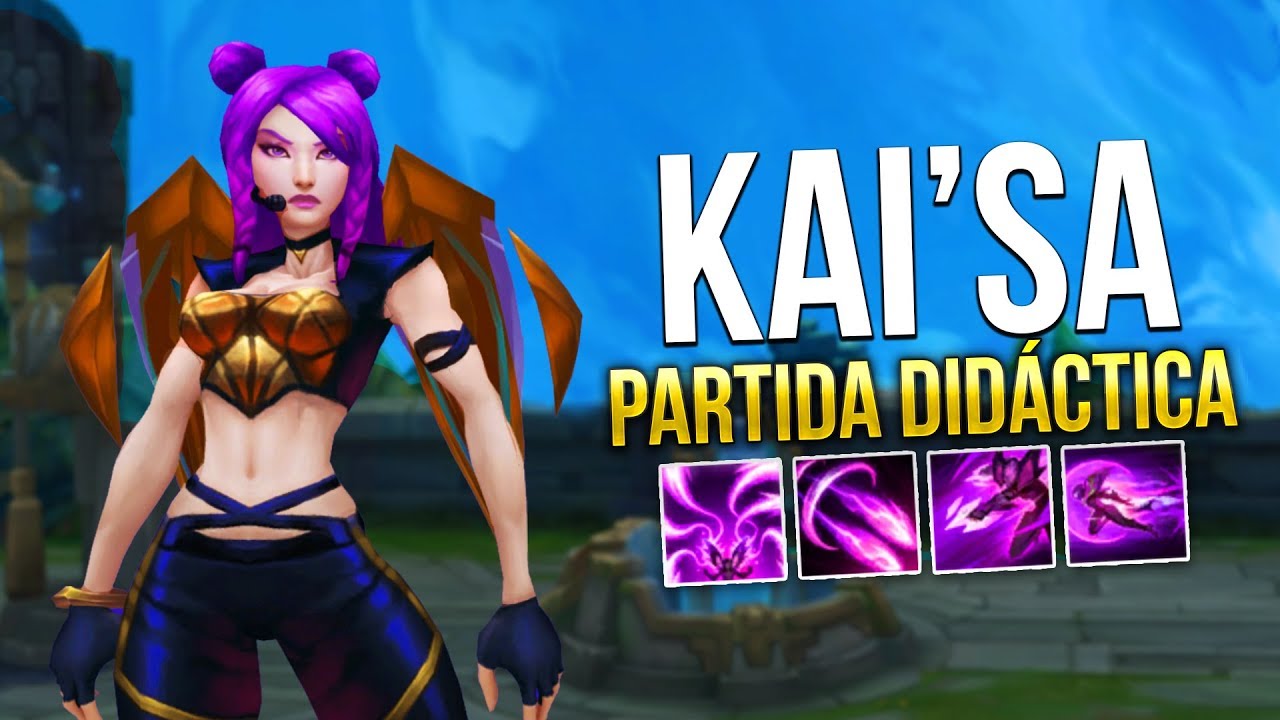 PARTIDA DID&Aacute;CTICA KAISA ADC S9 | MICRO Y MACRO GAME | GU&Iacute;A | TIPS, CONSEJOS, POSICIONAMIENTO | Mechs
