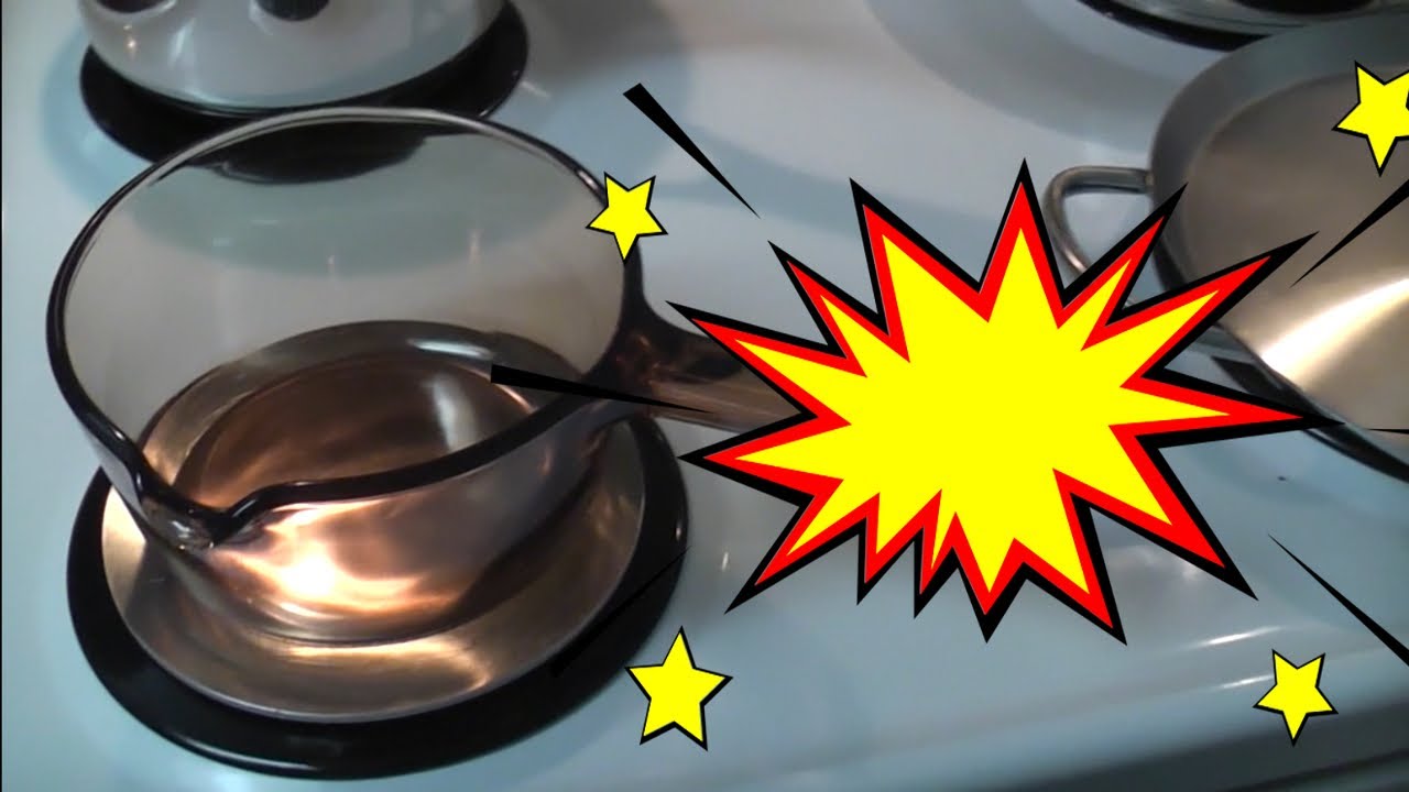 Corning Visions Thermal Shock Test! Will it Explode?