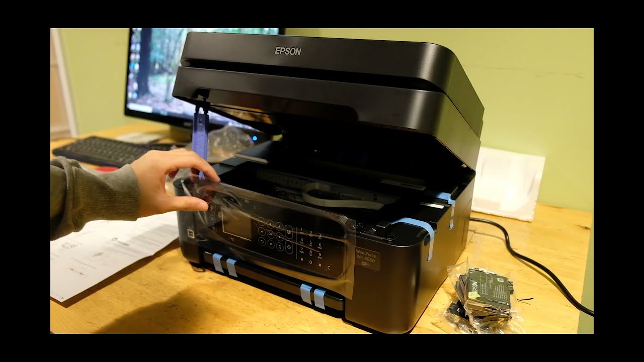 How to install Chipless Firmware into the Epson WF 2850 for Sublimation Printing