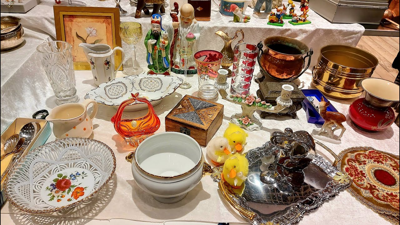 Распаковка находок БАРАХОЛКА в Зегеберге 😃 Flohmarkt in Bad Segeberg 😃
