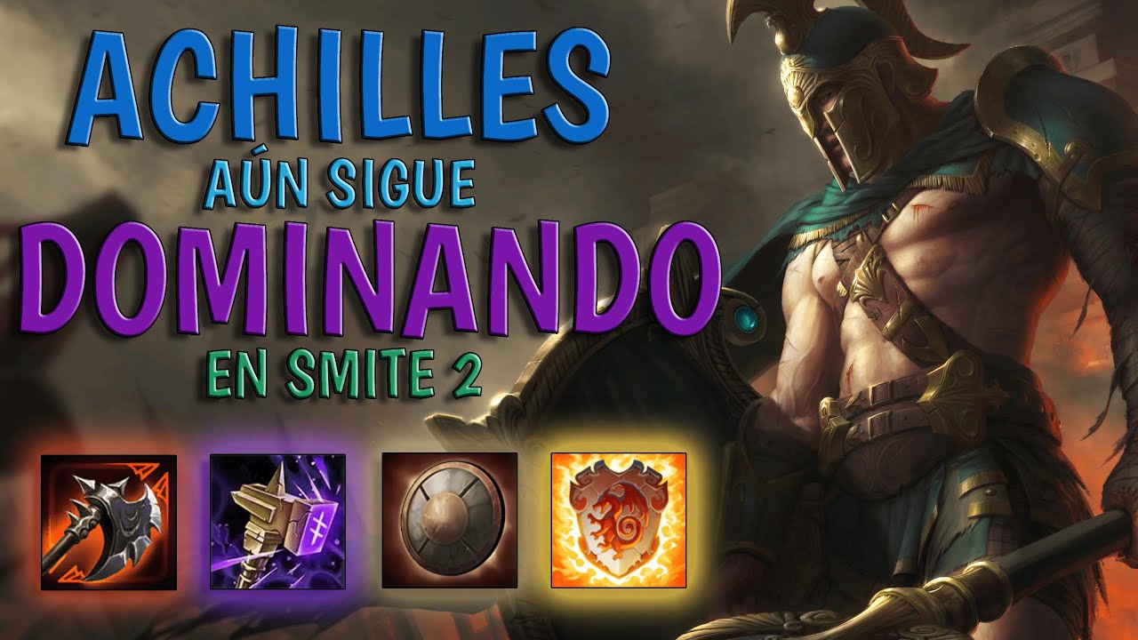 🛡️✨ ACHILLES: EL EQUIPO ENEMIGO NO SE HACE PENETRACIÓN Y SUFREN LAS CONSECUENCIAS. SMITE 2 RANKED🛡️✨